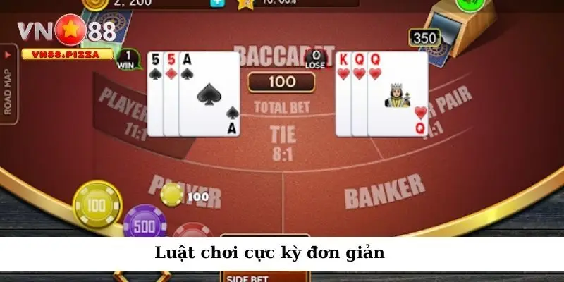 Luật chơi cực kỳ đơn giản