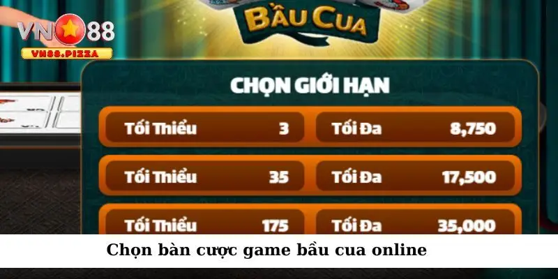 Người mới cần làm quen với game qua các bàn cược thấp