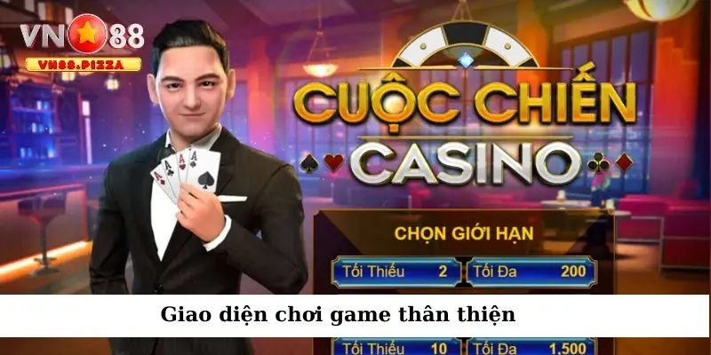 Giao diện chơi game thân thiện trên mọi thiết bị