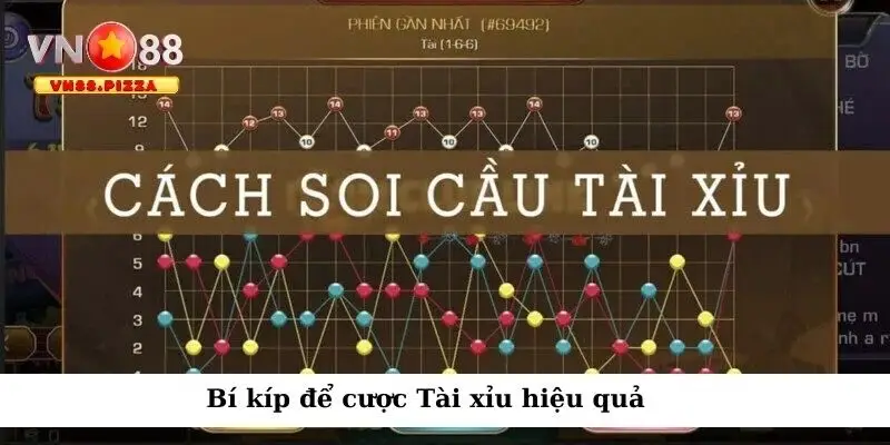 Bí kíp soi cầu Tài xỉu Vn88 hiệu quả