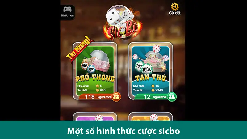Khám phá các loại cược và bí quyết chơi game sic bo đổi thưởng luôn thắng